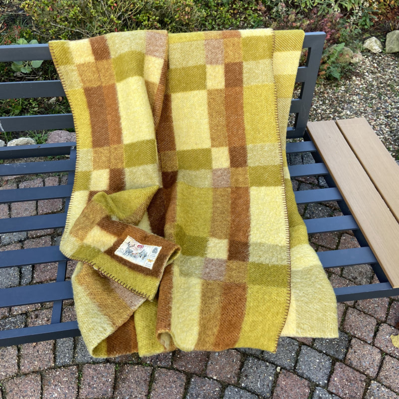 Vintage wollen deken