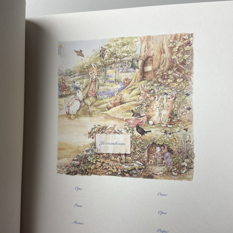 Baby fotoalbum Beatrix Potter