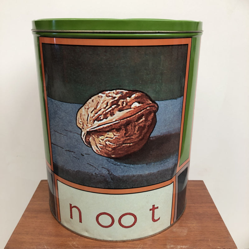 Vintage groot Aap Noot Mies Blik