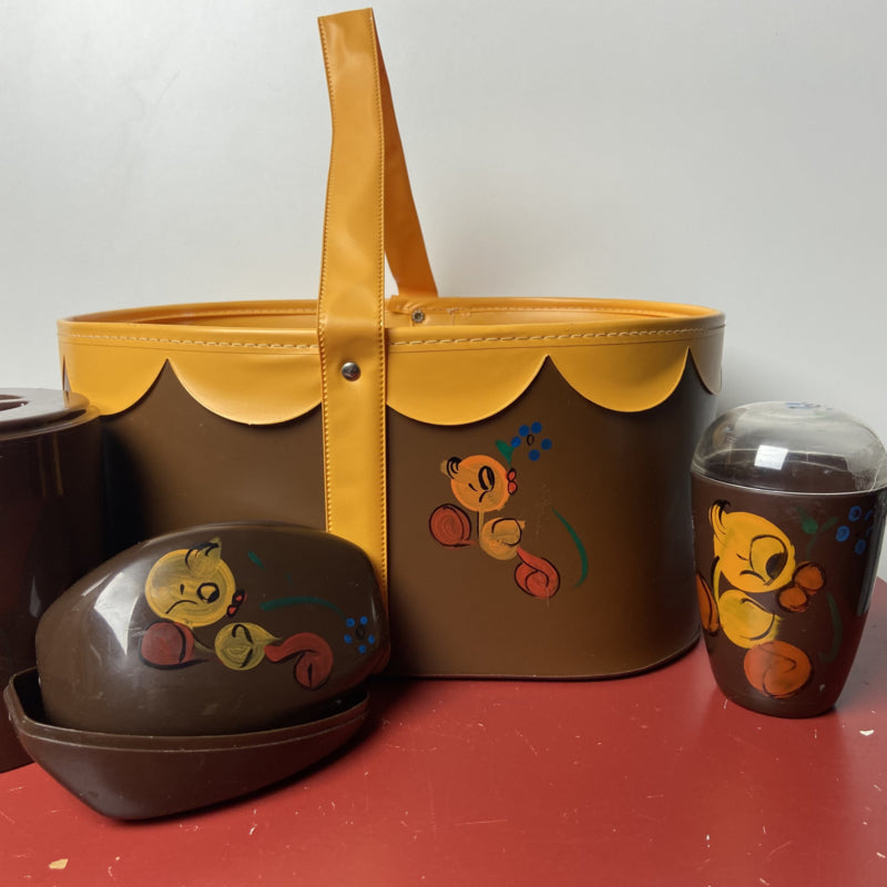 Vintage baby set eend