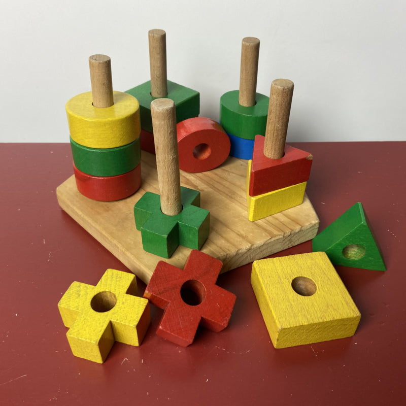 Houten vormen puzzel Eichhorn
