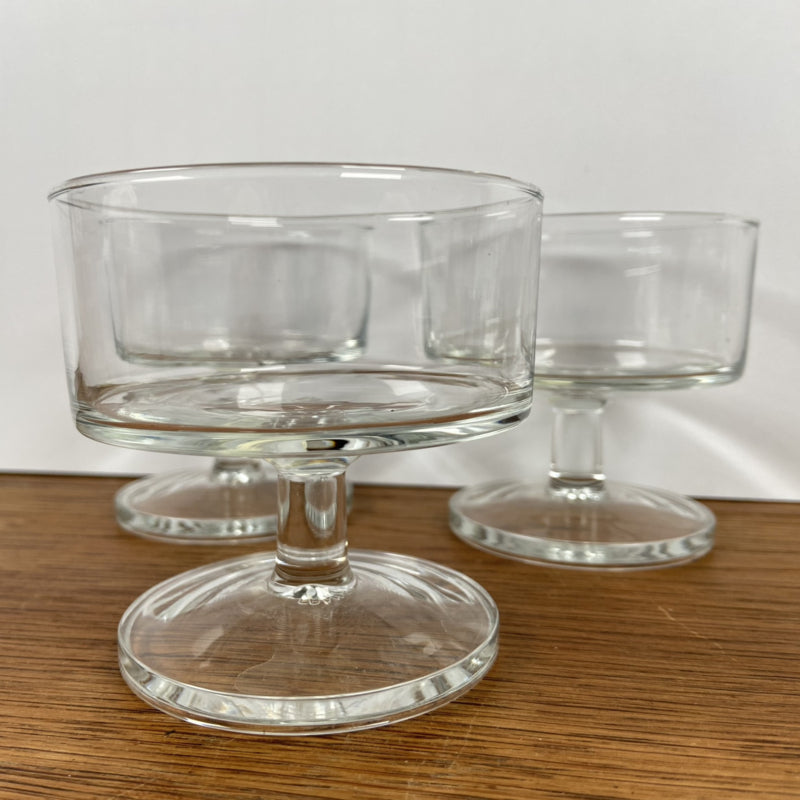 Glazen dessert glazen