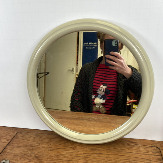 Vintage ronde spiegel