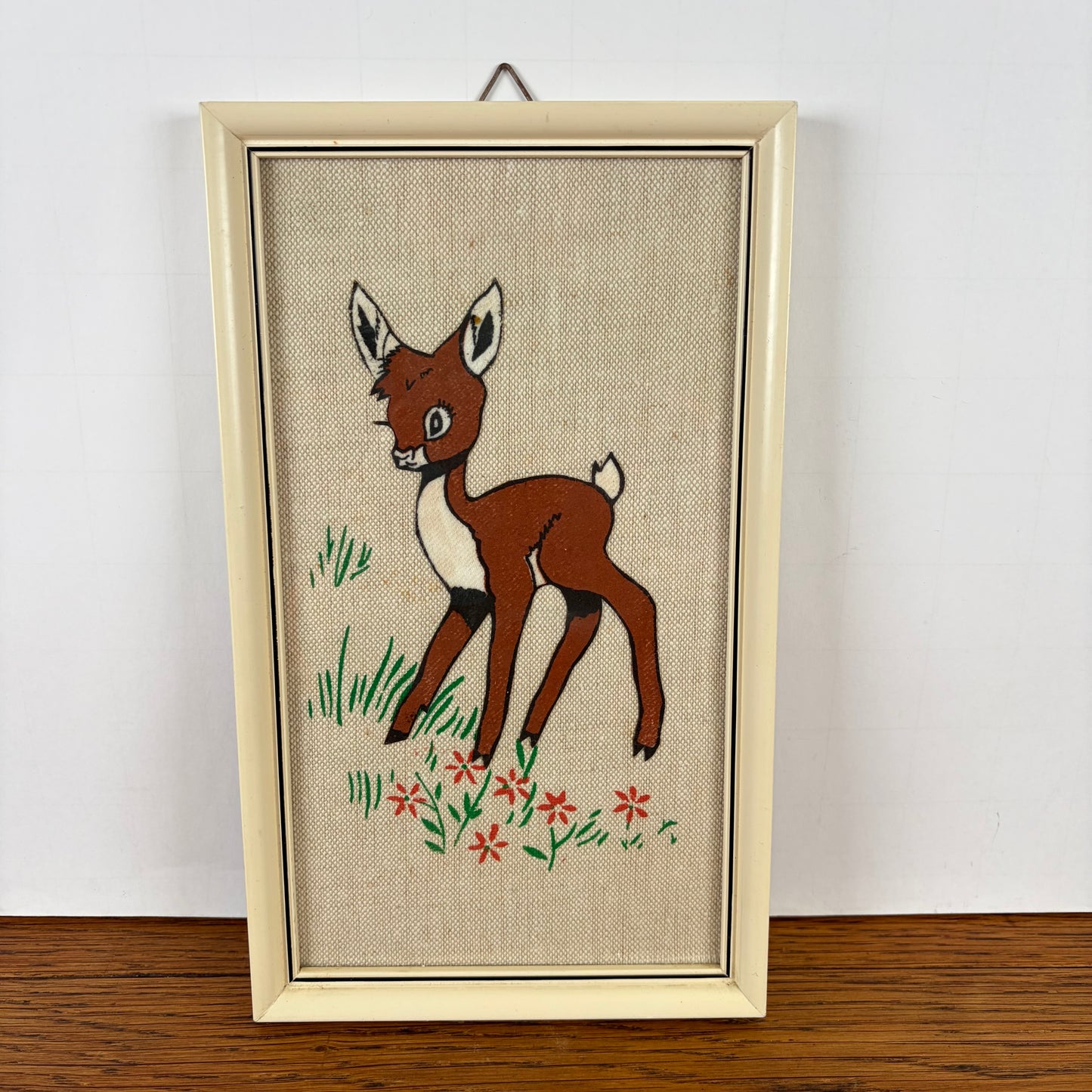 Vintage “ schilderijtje” Bambi