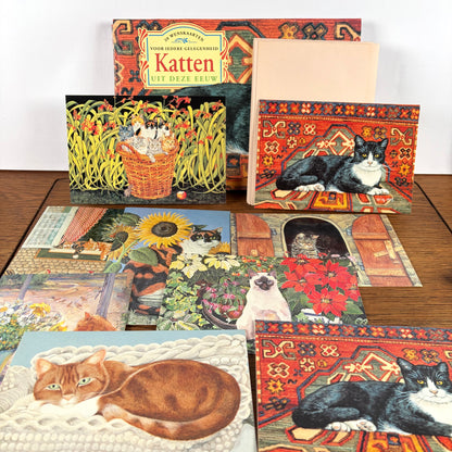 Katten wenskaarten 1992