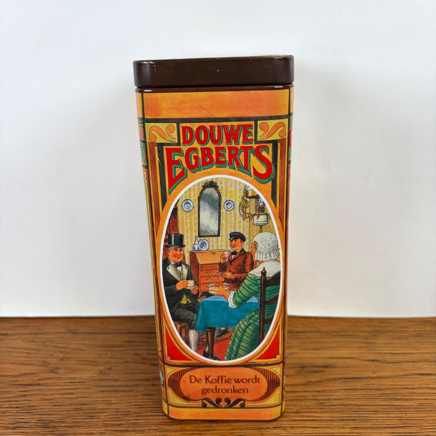 Vintage Douwe Egberts koffieblik