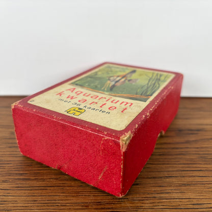 Vintage aquarium kwartet