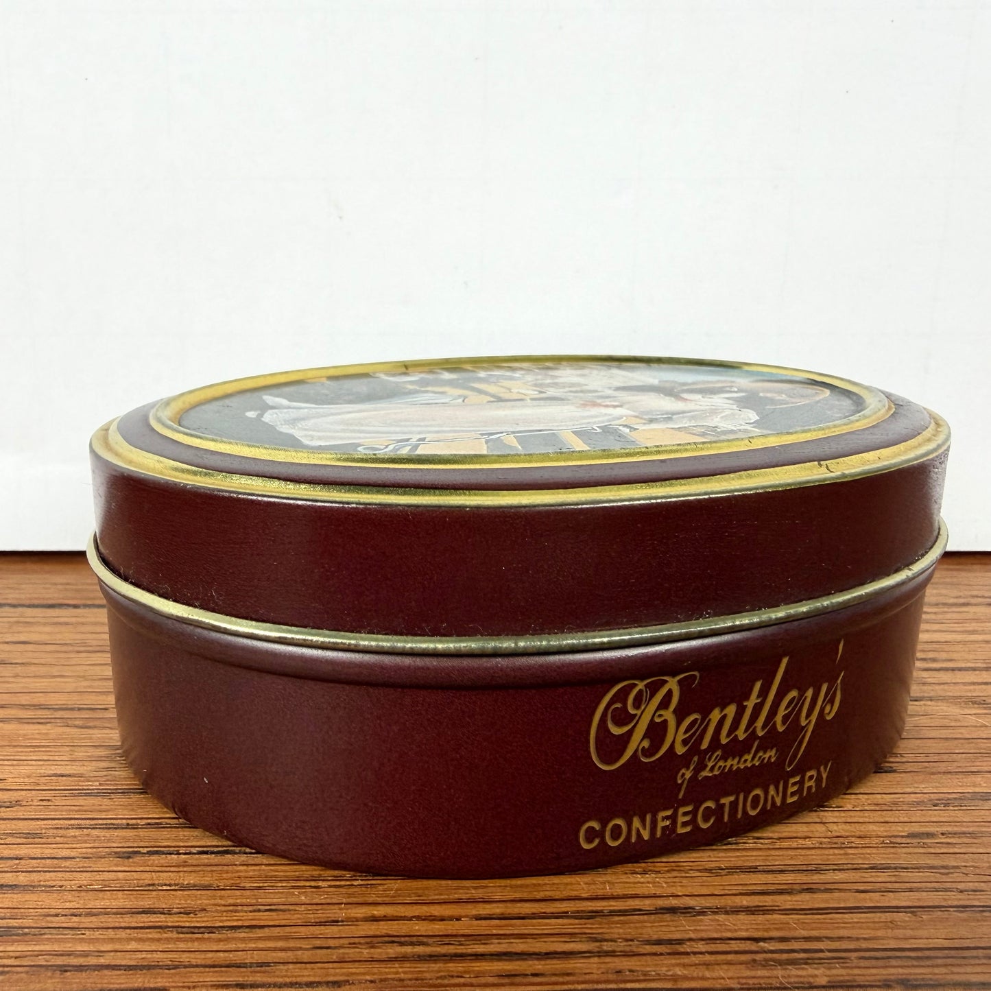 Vintage blikje Bentley's katten