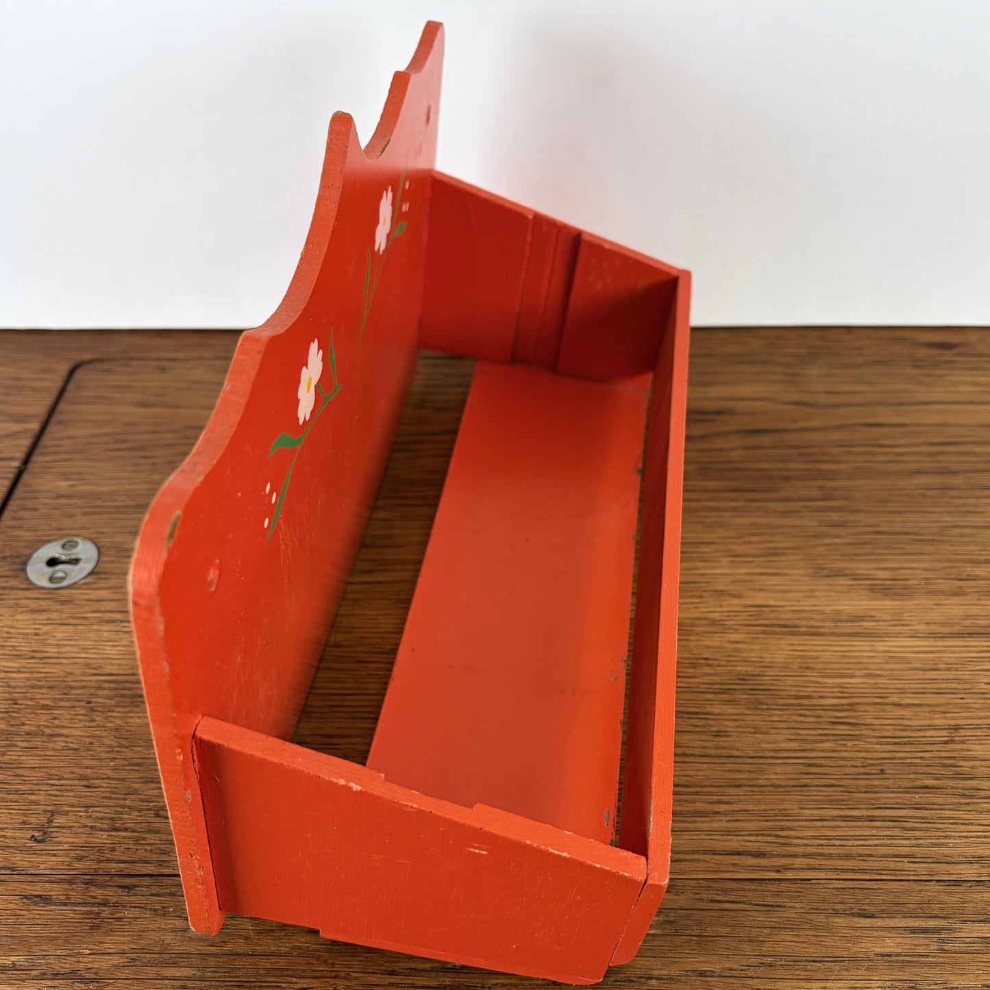 Vintage houten kruidenrekje