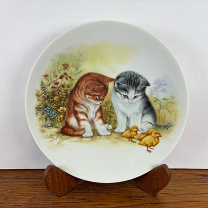 Vintage katten sierbord