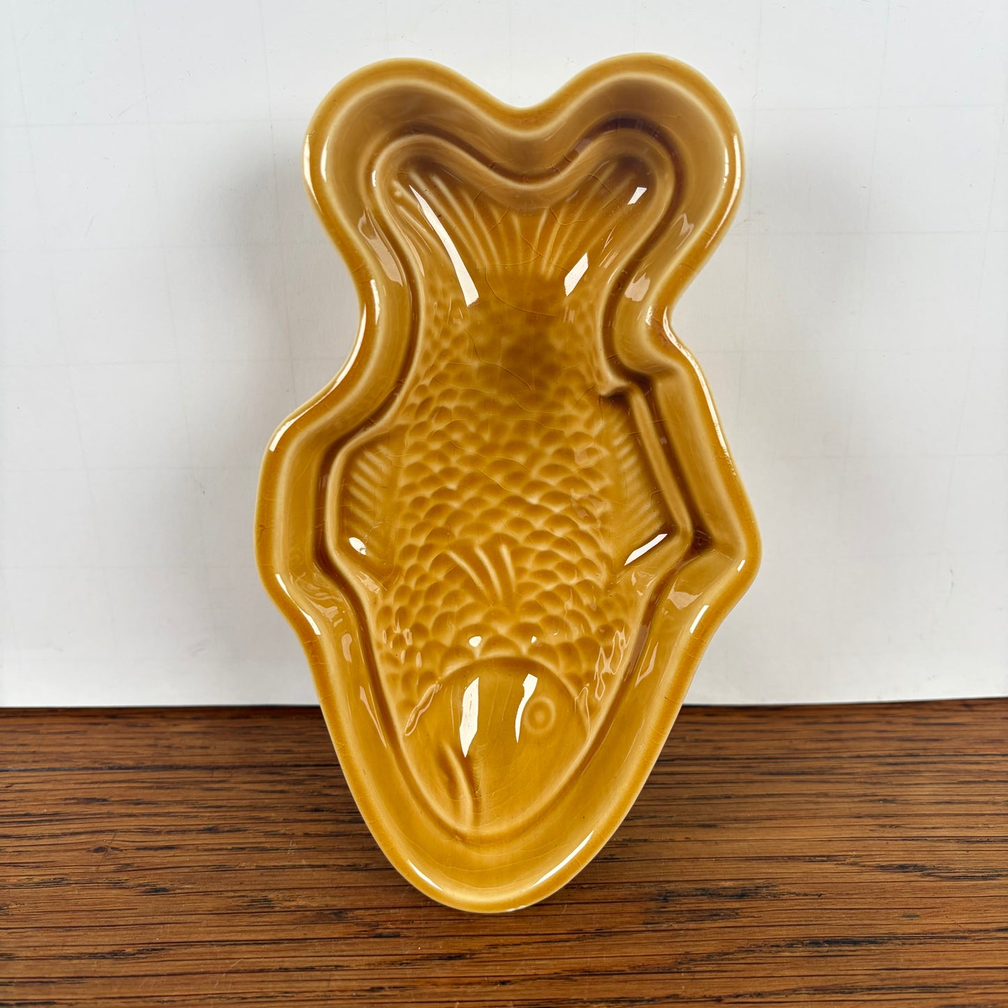Vintage puddingvorm vis klein