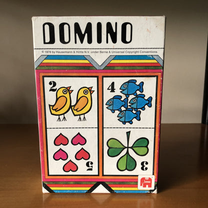 Vintage domino spel
