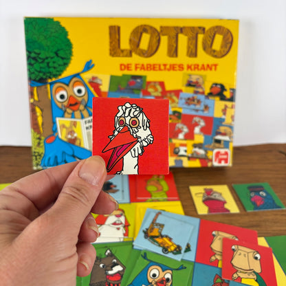 Vintage lottospel De Fabeltjeskrant Jumbo 1985