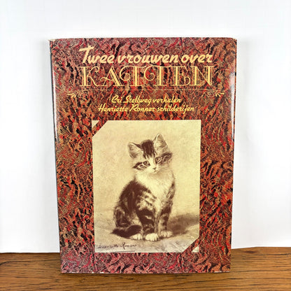 Vintage boek Twee vrouwen over Katten Stellweg & Ronner