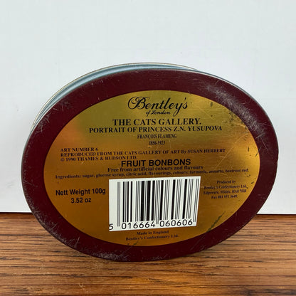Vintage Bentleys blikje blauw kat