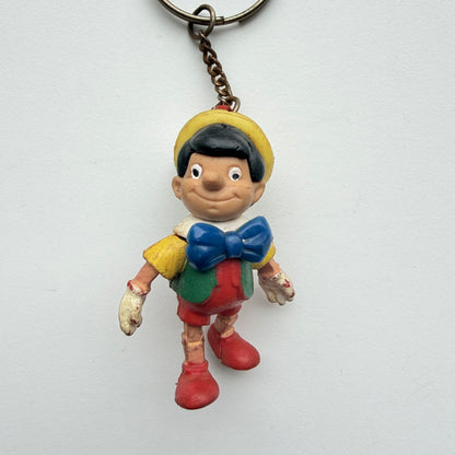 Vintage sleutelhanger Pinokkio