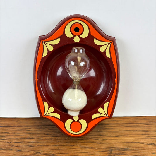 Vintage zandloper kunststof