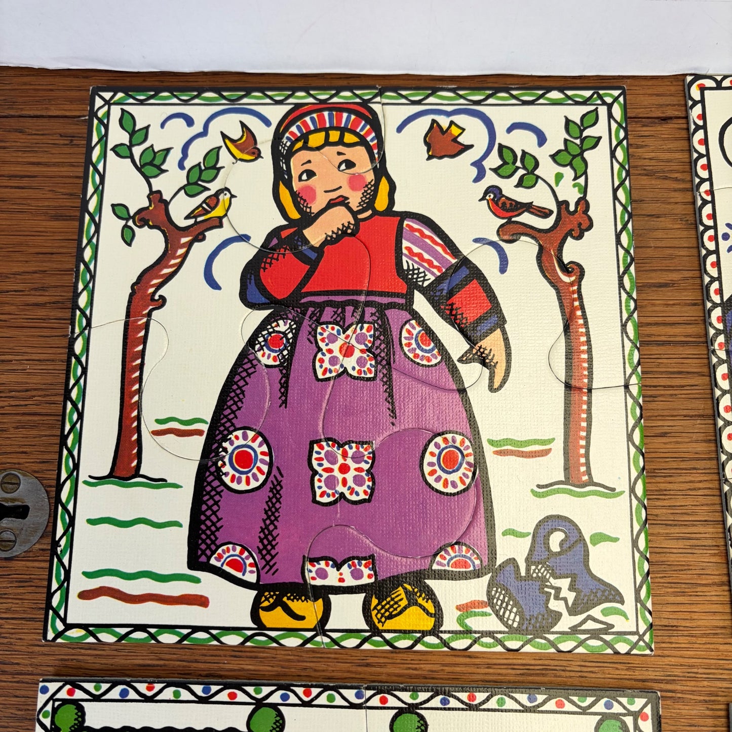 Vintage Rie Cramer puzzels