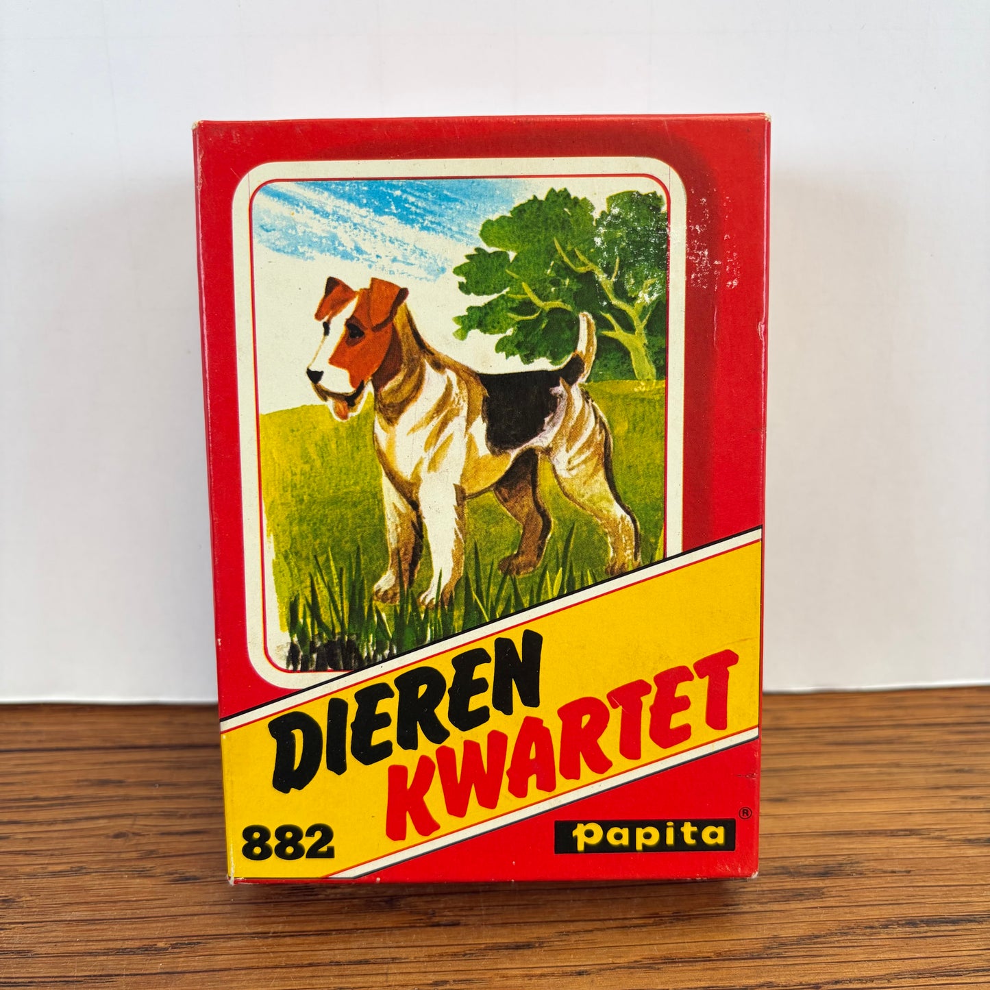 Vintage dieren kwartet