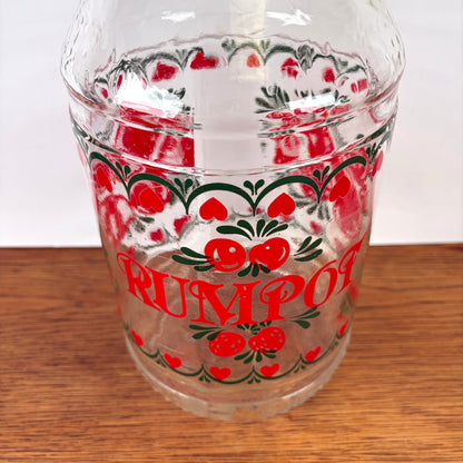 Vintage glazen rumpot