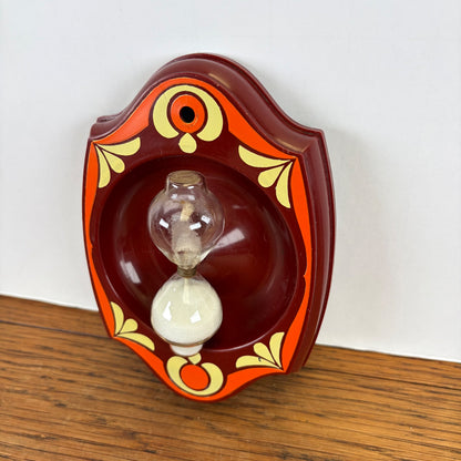 Vintage zandloper kunststof