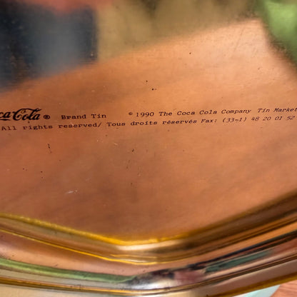 Vintage Coca-Cola blik hart