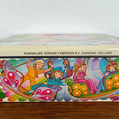 Vintage Verkade blik kermis