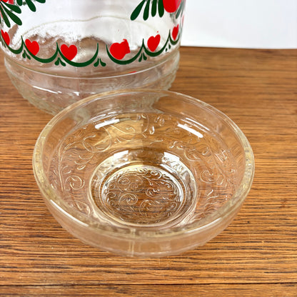 Vintage glazen rumpot