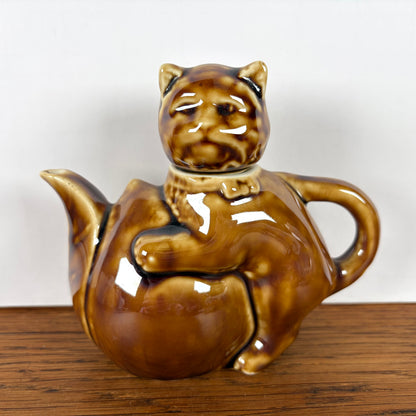 Vintage theepotje kat