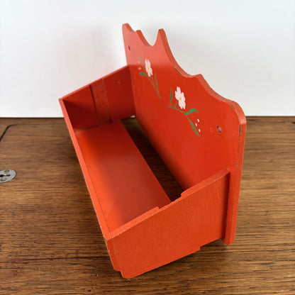 Vintage houten kruidenrekje