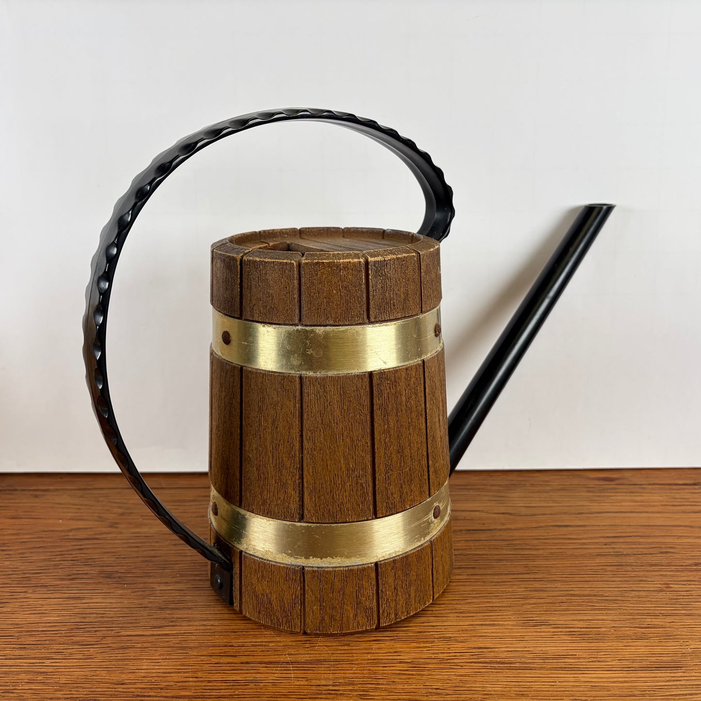 Vintage Emsa gieter bruin