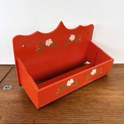 Vintage houten kruidenrekje