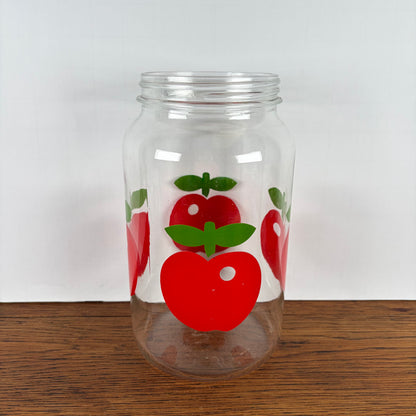 Vintage glazen appelpot