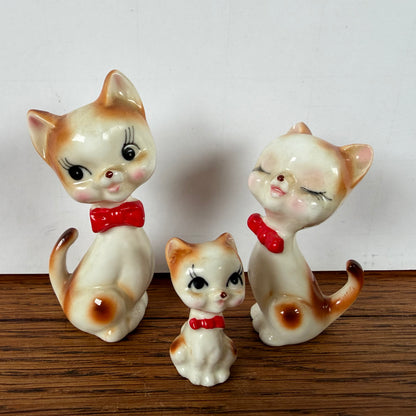 Vintage katten familie