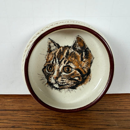 Vintage schaaltje kat