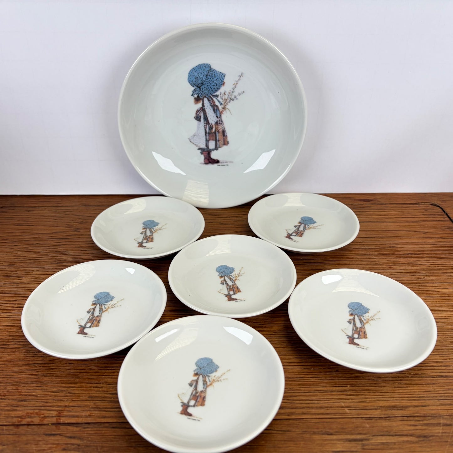 Vintage Holly Hobbie schaaltjes