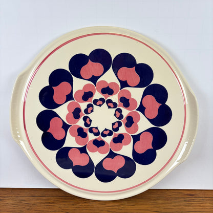 Vintage taartschaal hartjes