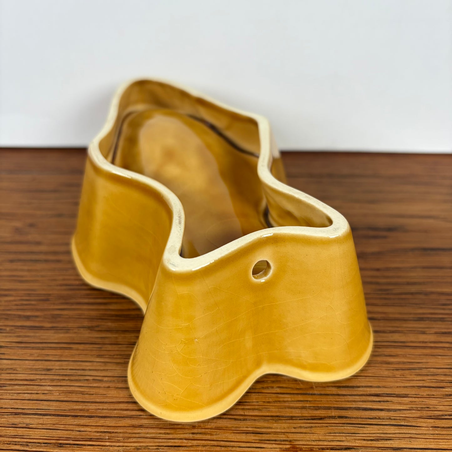 Vintage puddingvorm vis klein