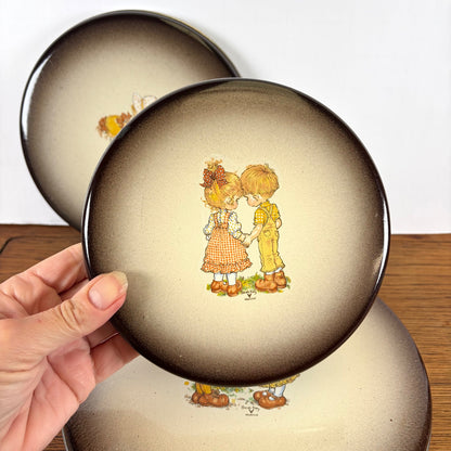 Vintage Sarah Kay afdekplaten fornuis
