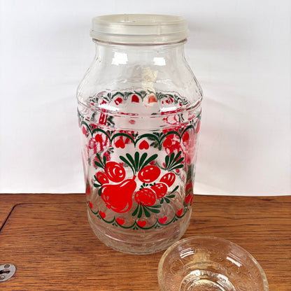 Vintage glazen rumpot