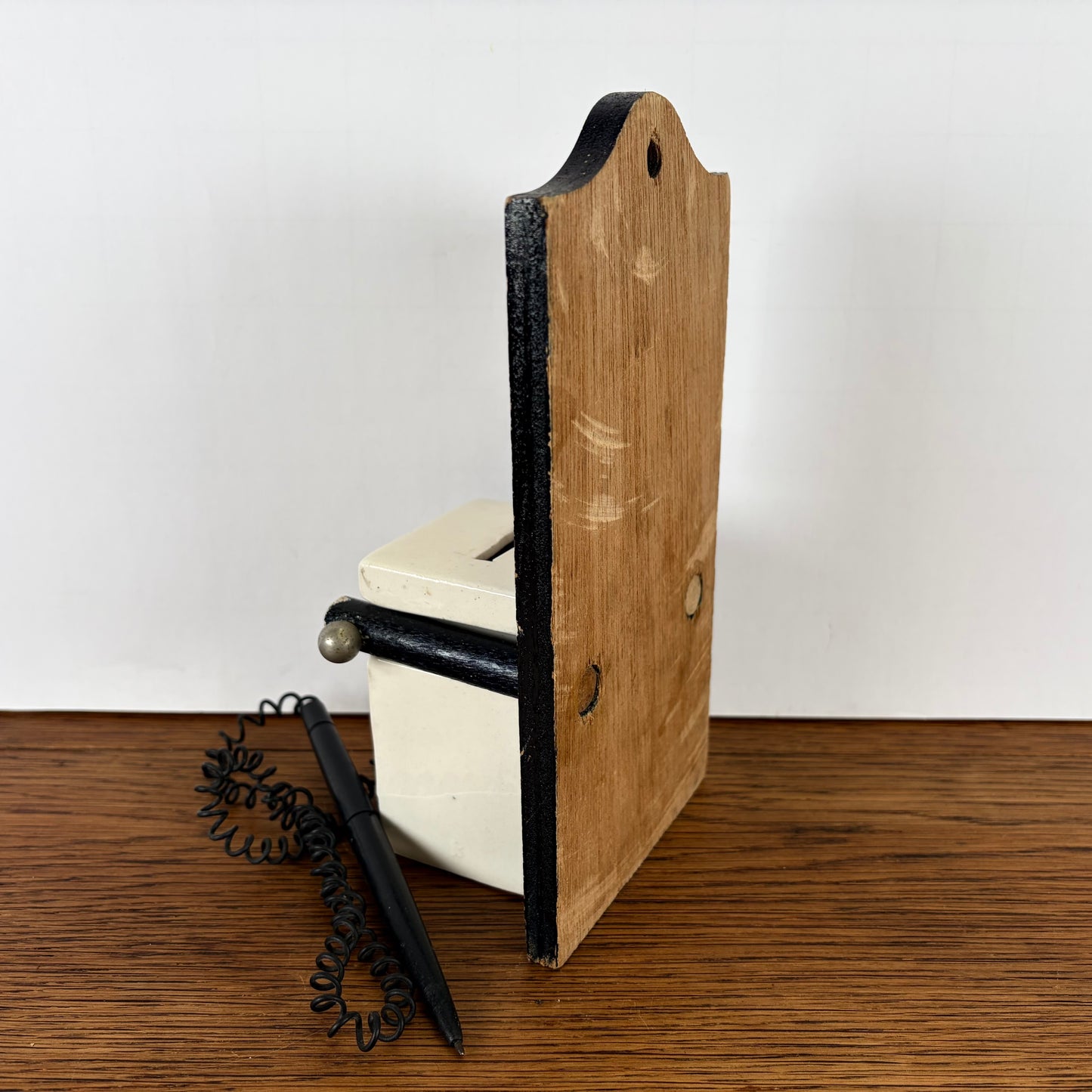 Vintage spaarpot voor telefoon