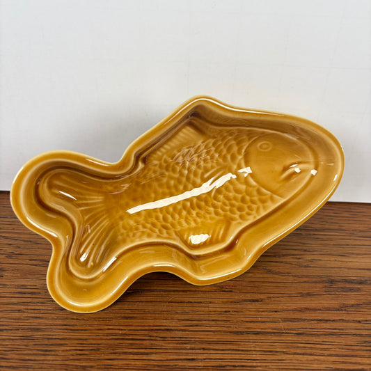 Vintage puddingvorm vis klein
