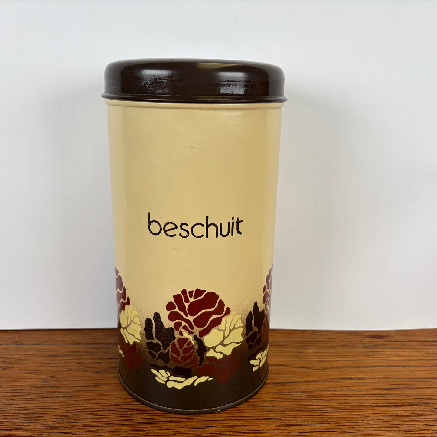Vintage beschuitbus Brabantia Botanique