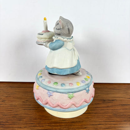 Vintage muziekdoosje Kitty Cucumber