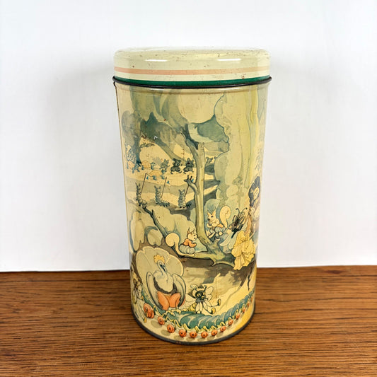 Vintage beschuitbus Spar sprookjes