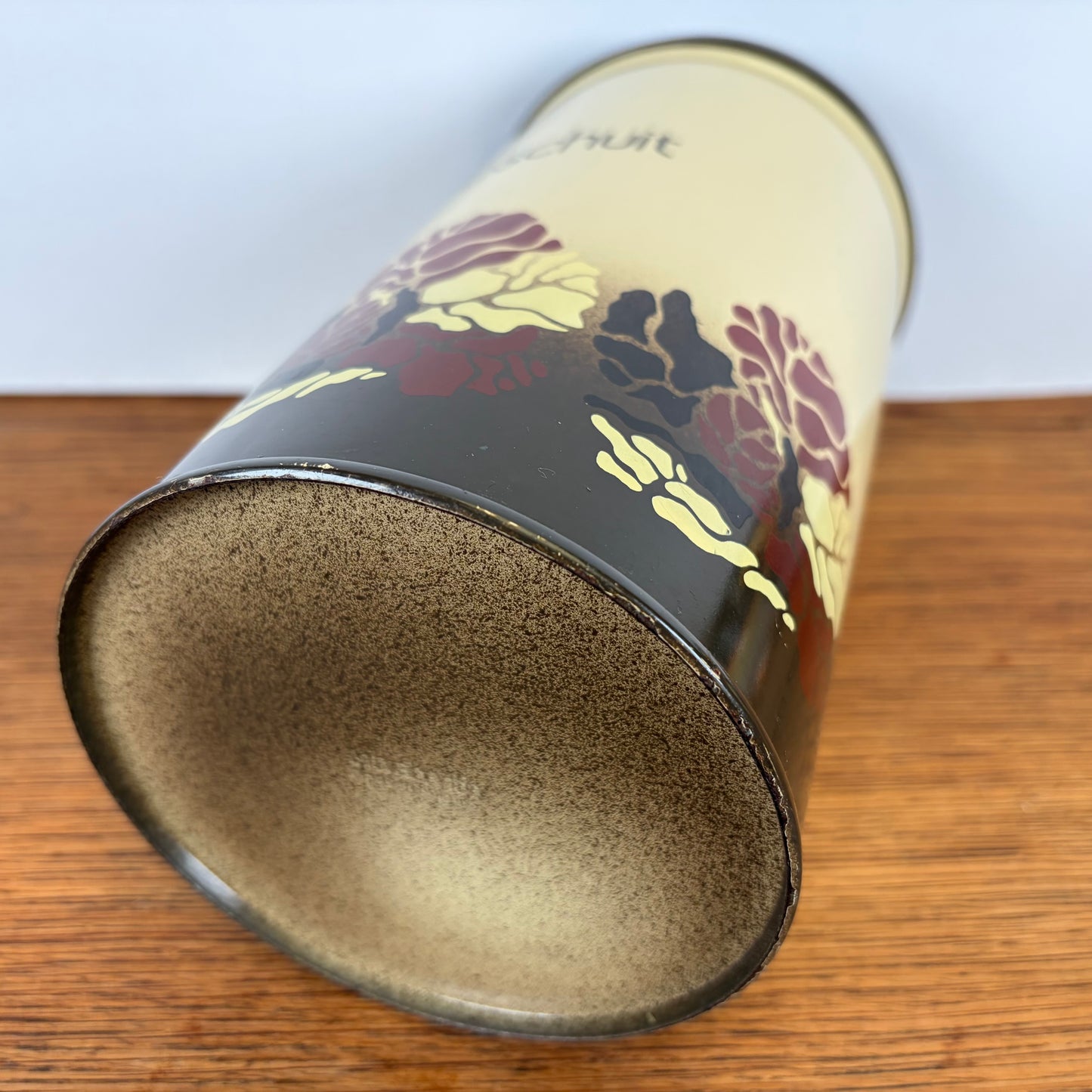 Vintage beschuitbus Brabantia Botanique