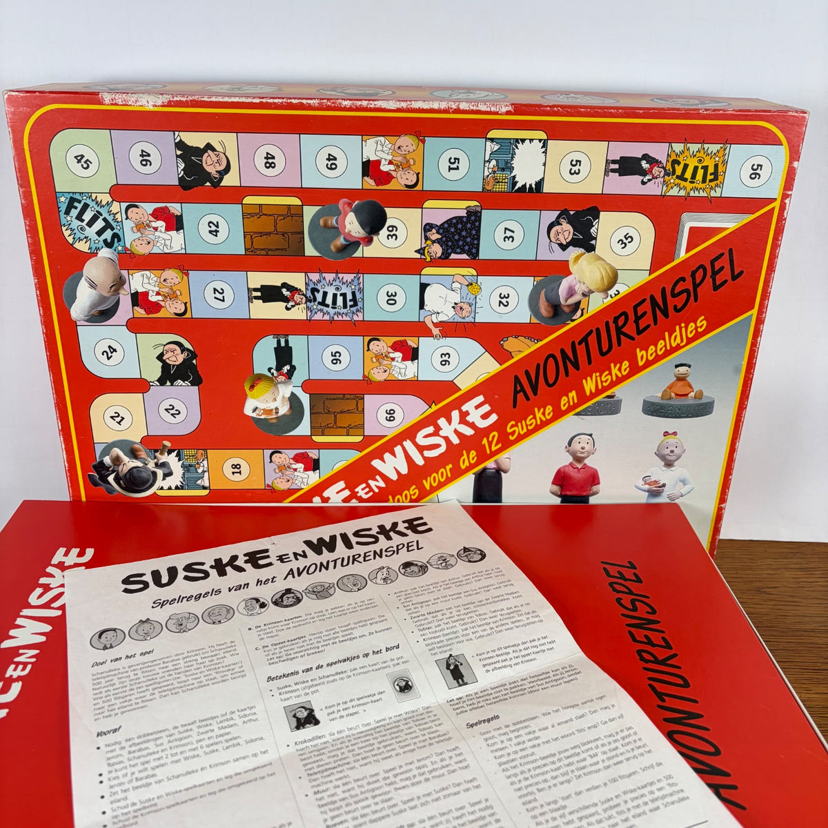 Vintage Suske en Wiske Avonturenspel 2000 compleet