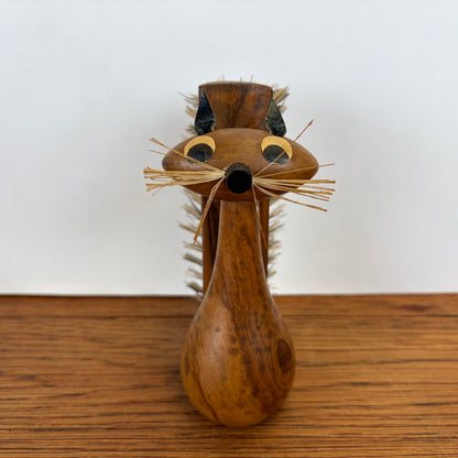 Vintage borstel kat