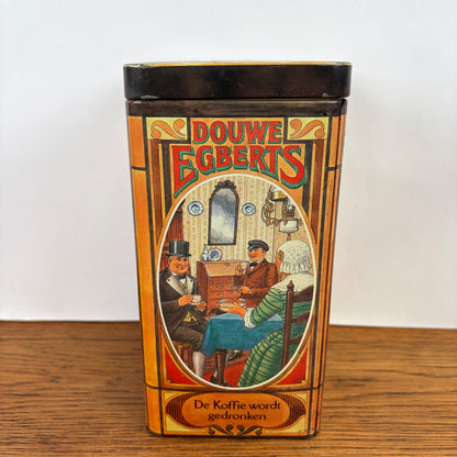 Vintage Douwe Egberts koffieblik