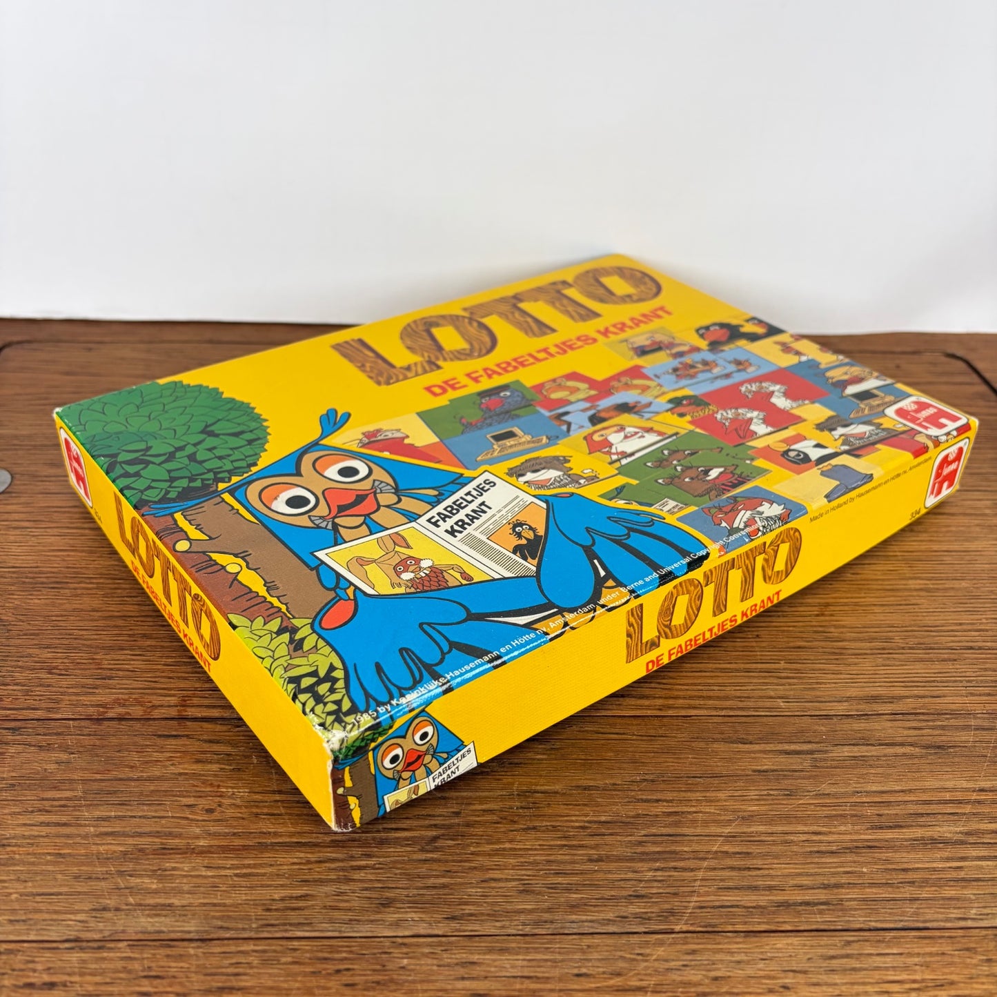 Vintage lottospel De Fabeltjeskrant Jumbo 1985